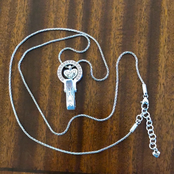 Brighton Jewelry Brighton Womens Jewelry Necklace Lanyard Badge Clip Reversible Adjustable